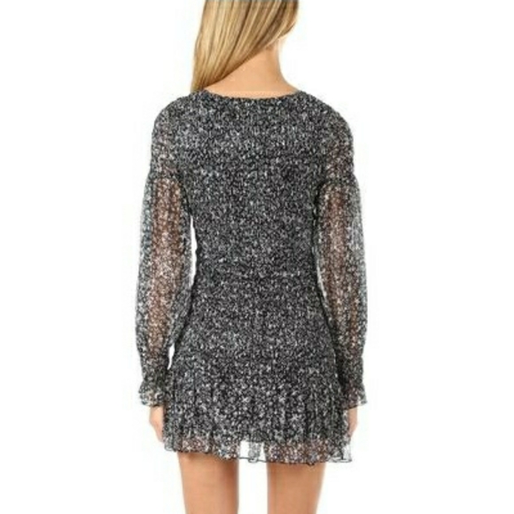 LoveShackFancy Scarlett Mini Dress in Evening Sky - Picture 10 of 10